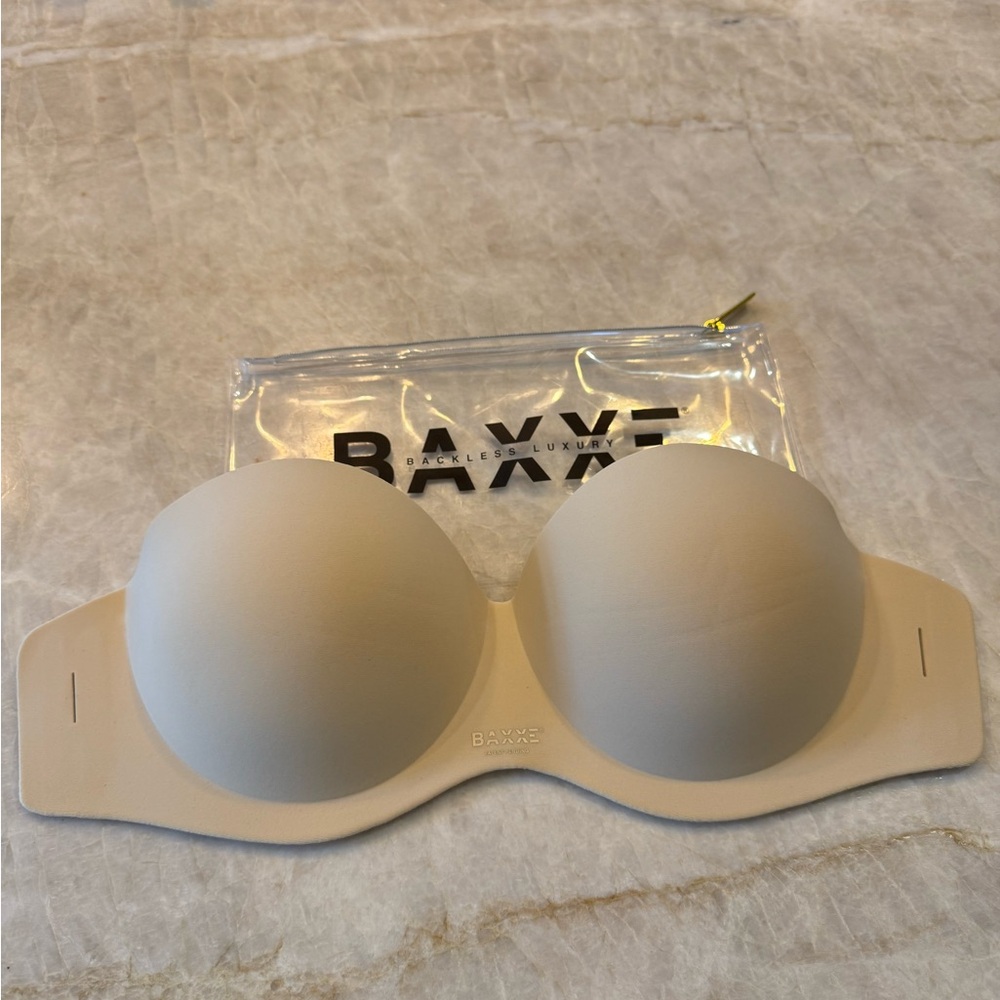 Cream Strapless Bra